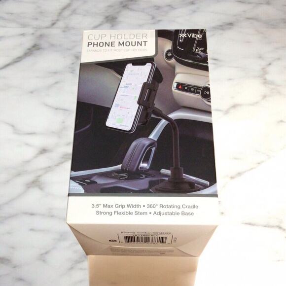 Universal Car Cup holder Phone Mount Holder Expands To Fit Most Cup Holders - Picture 1 of 3